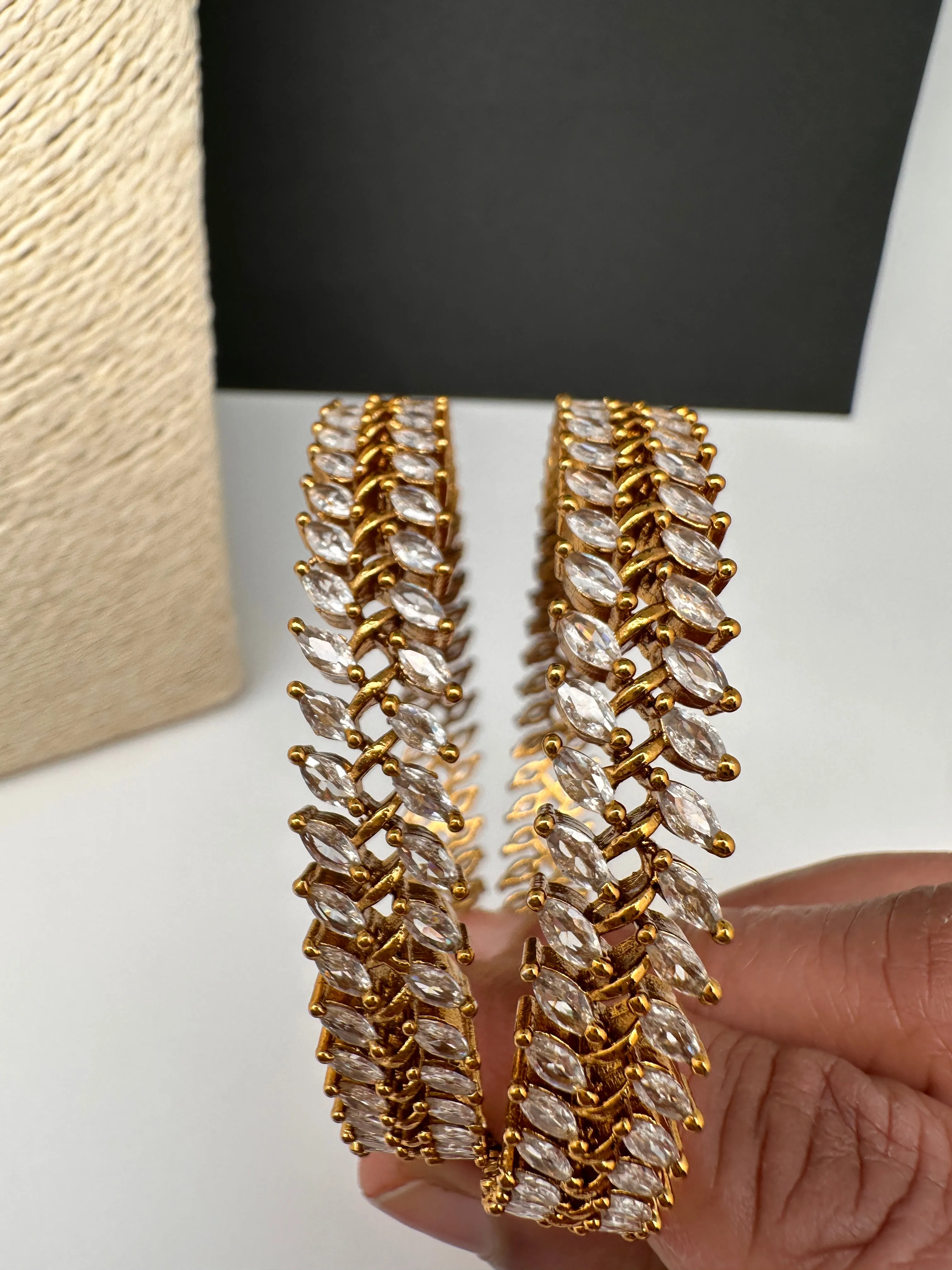 Matte CZ Bangles