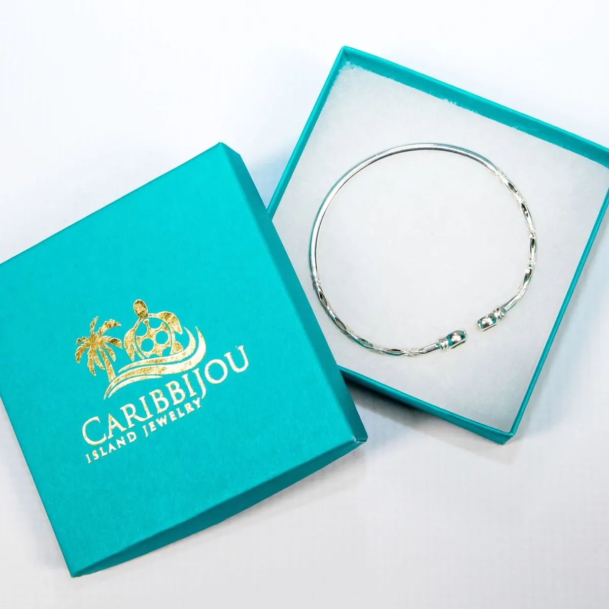 Medium Bangle with Synthetic Peridot August Birthstone