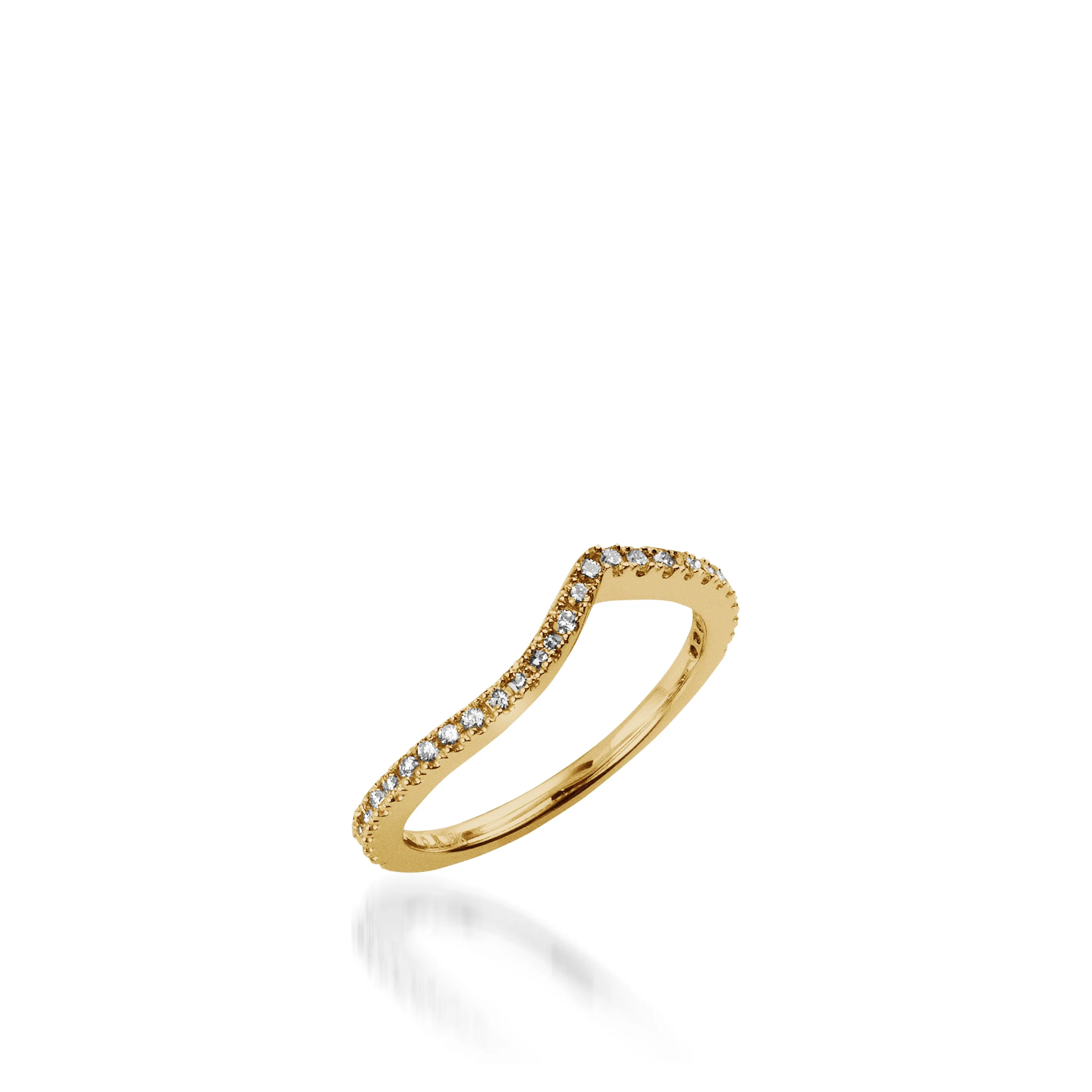 Mystere Diamond Wedding Band
