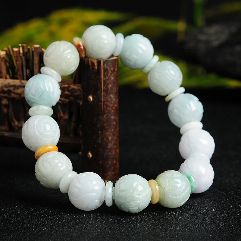 Natural Jade Bracelet Jadeite Bracelet BT141
