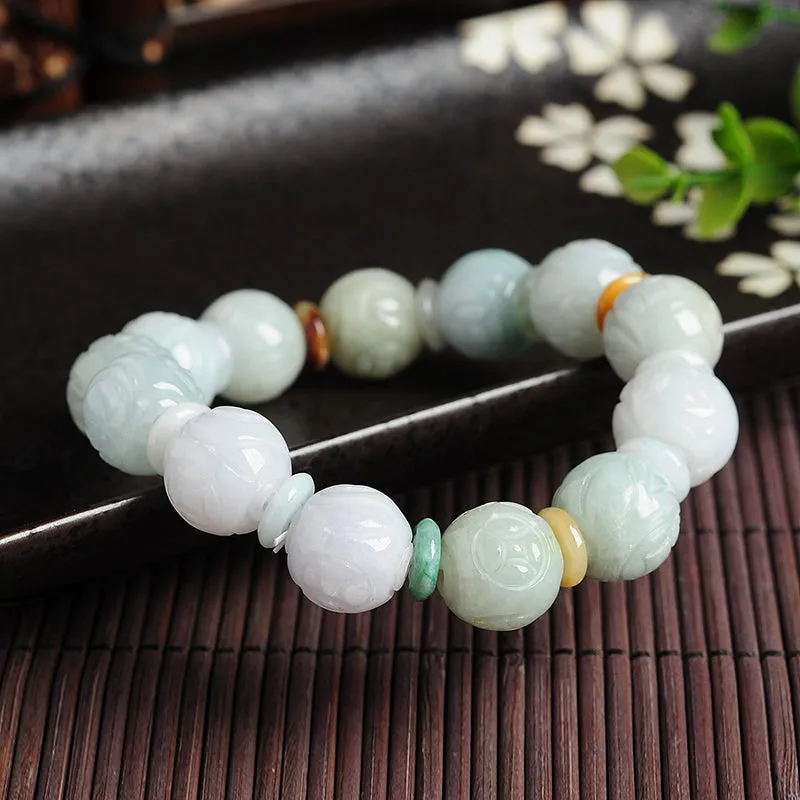 Natural Jade Bracelet Jadeite Bracelet BT141