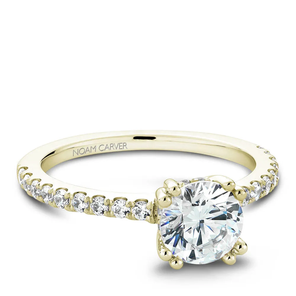 Noam Carver Engagement Ring - B004-01YM-100A