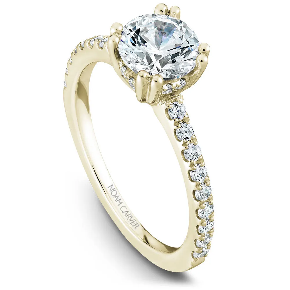 Noam Carver Engagement Ring - B004-01YM-100A