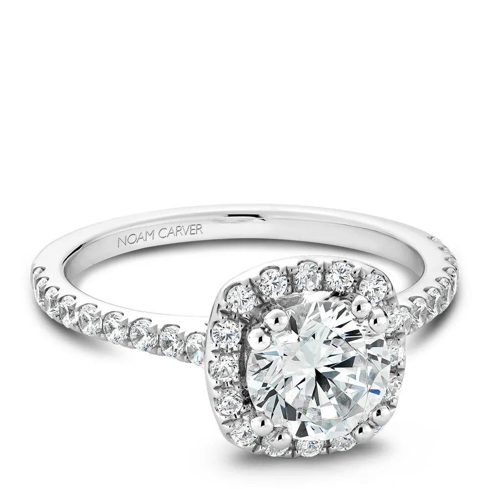 Noam Carver Engagement Ring - B007-02WZ-100A