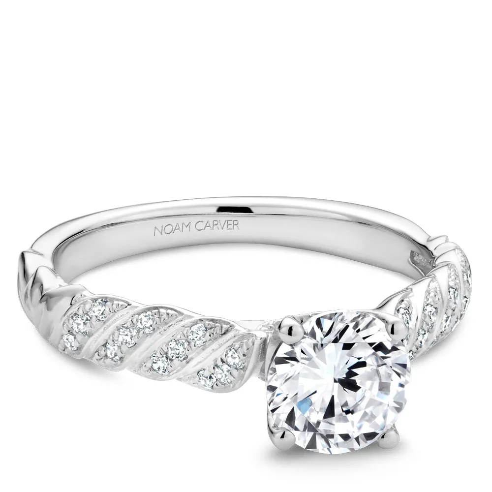 Noam Carver Engagement Ring - B283-01WS-100A