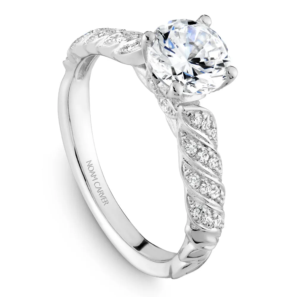 Noam Carver Engagement Ring - B283-01WS-100A