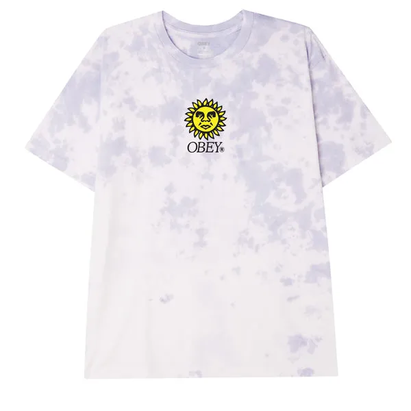 Obey Sunshine T-Shirt - Opal Tie Dye