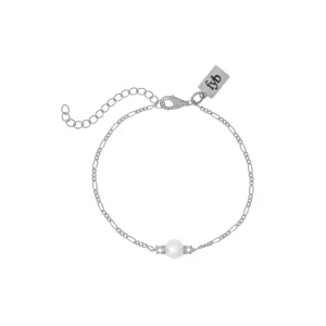 ODETTE PEARL BRACELET SILVER