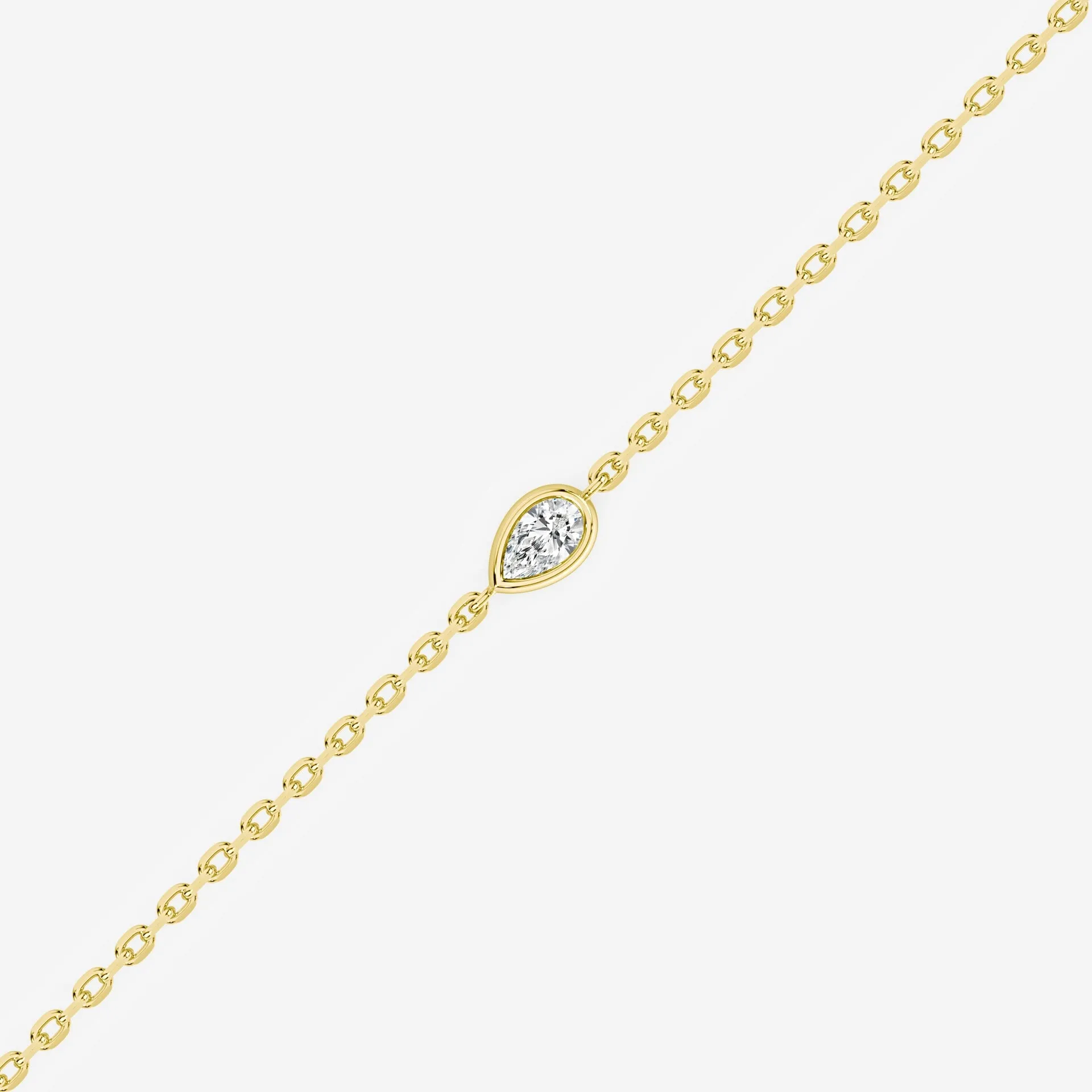 Pear Dewdrop Bracelet