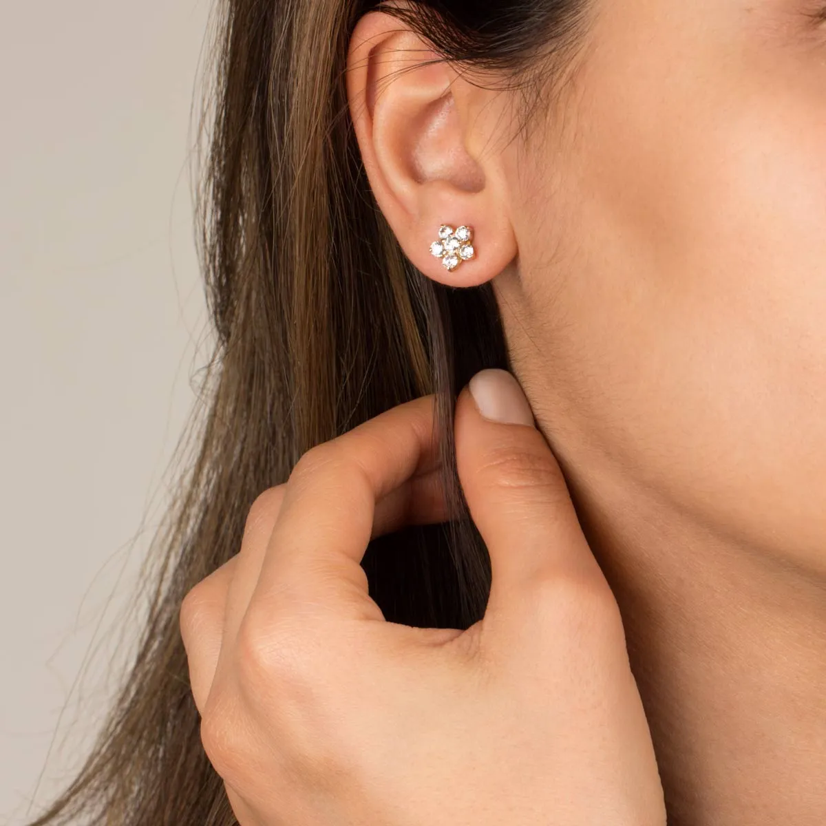Periwinkle Stud Earrings