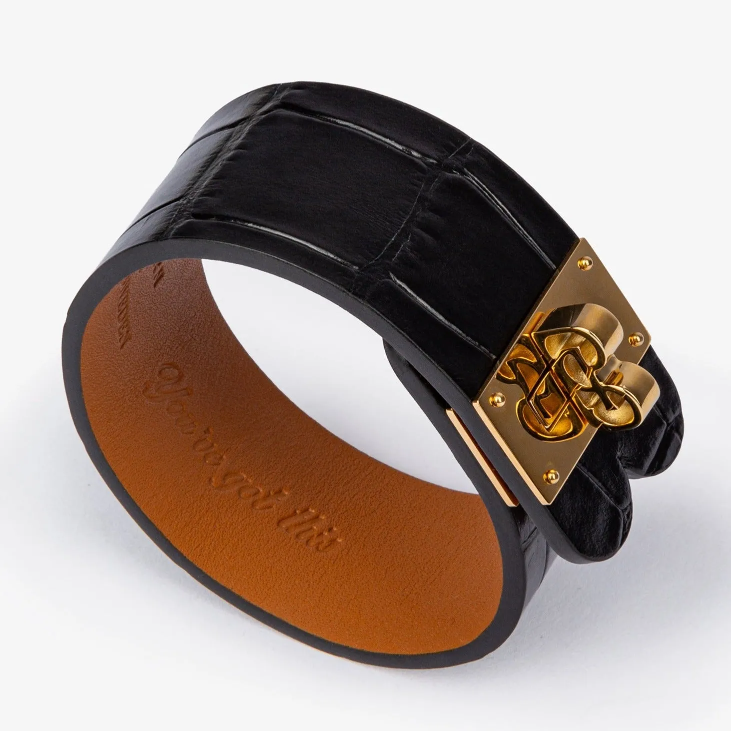 PS x BYBORN BRACELET Black Gold