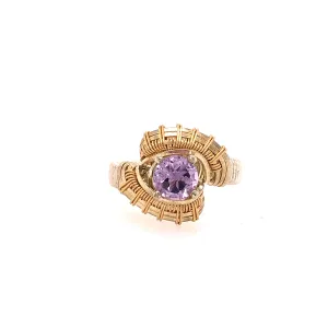 Pulse Amethyst Ring