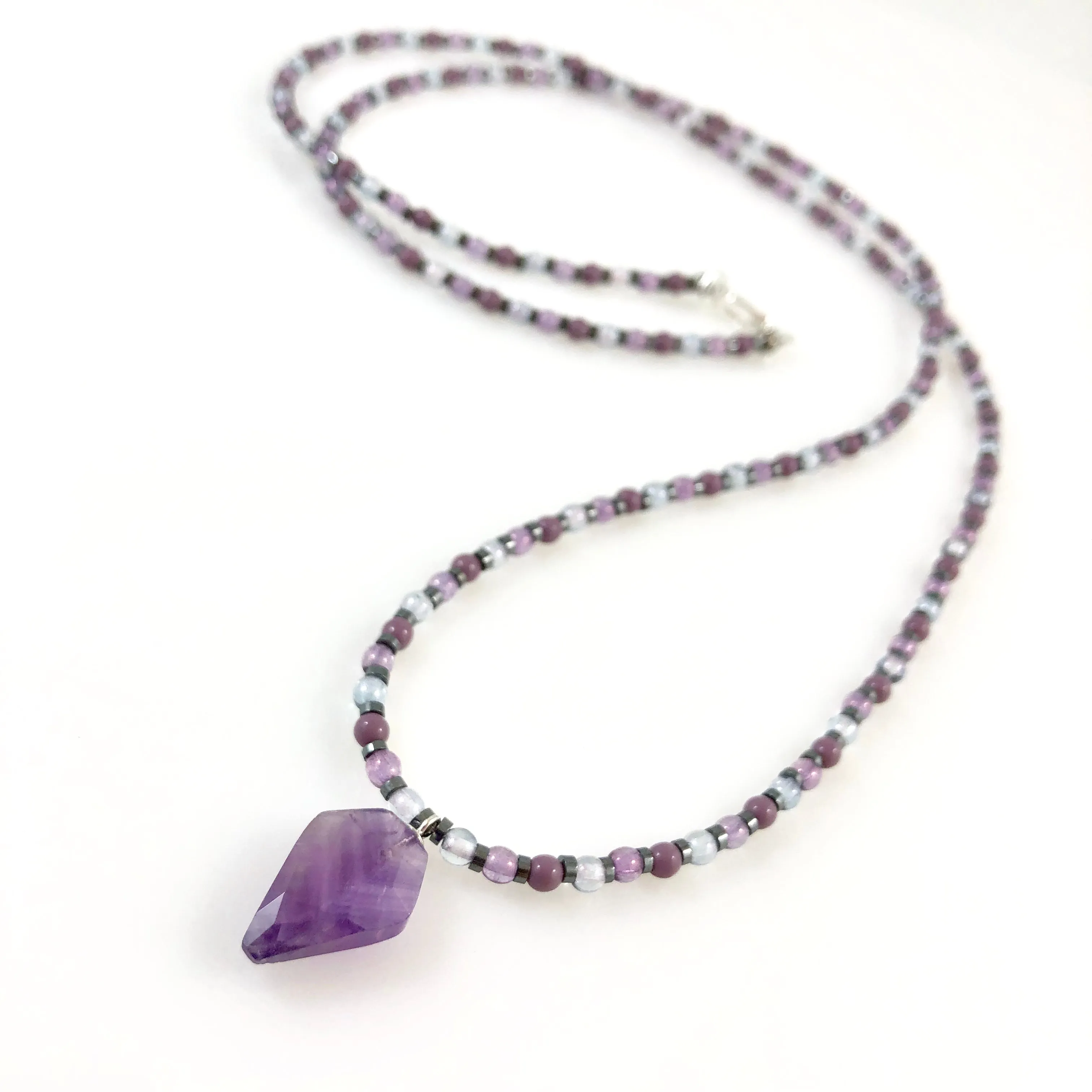 "Amethyst" Healing Necklace