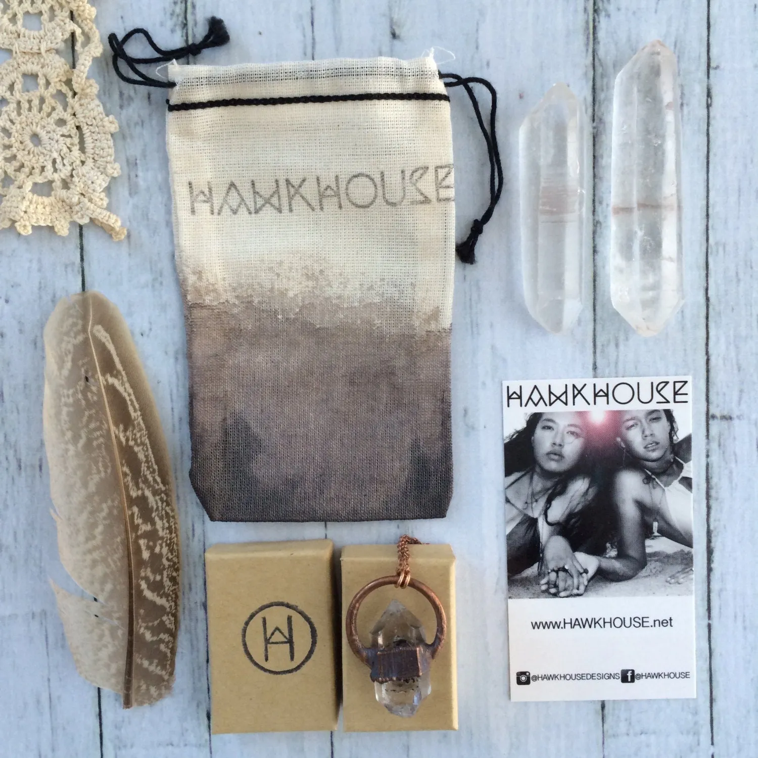 Raw amethyst necklace | Raw amethyst crystal pendant
