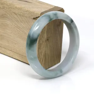 Real Burmese Jadeite Jade Bangle Bracelet (57.3 mm ) #467