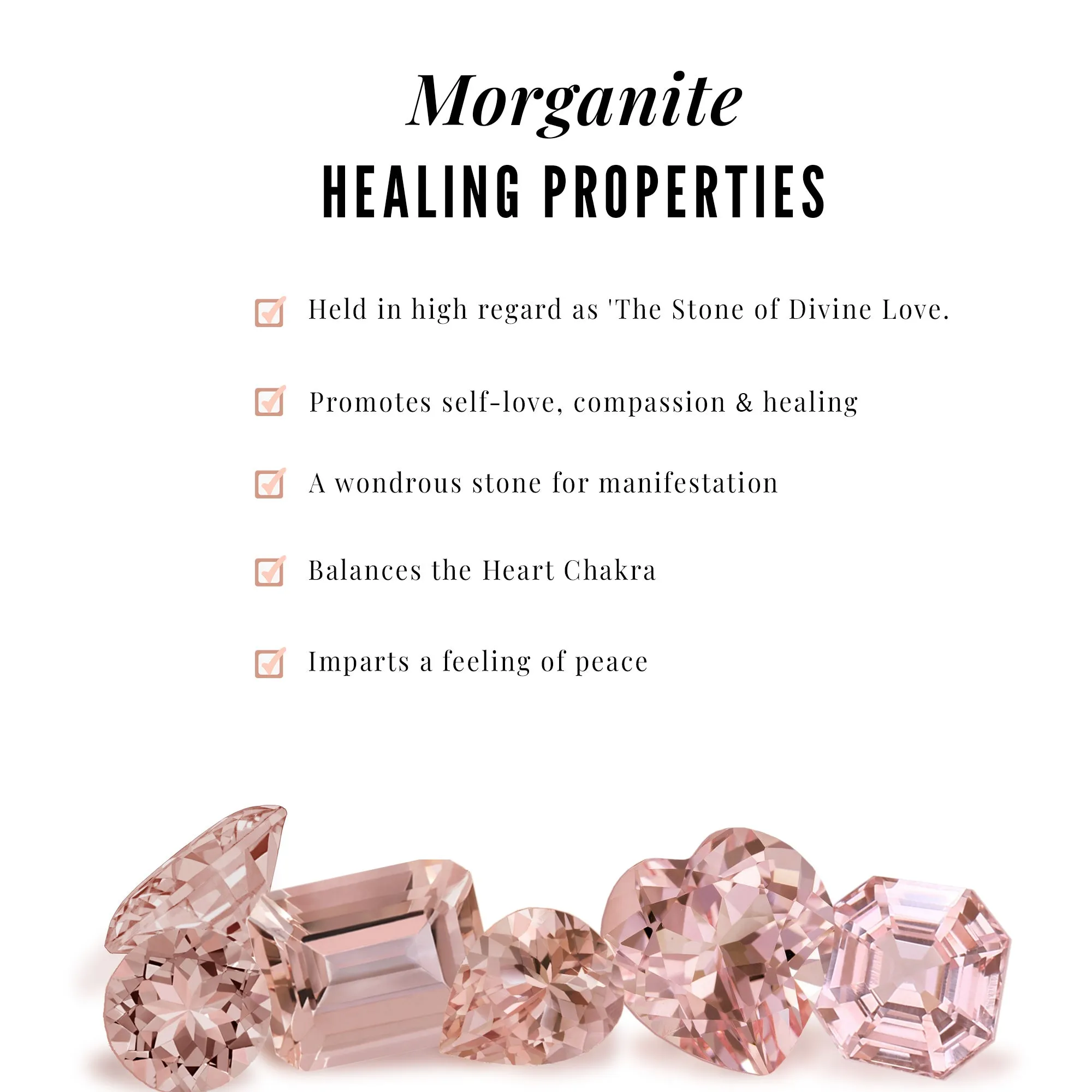 Round Shape Morganite Halo Engagement Ring with Diamond