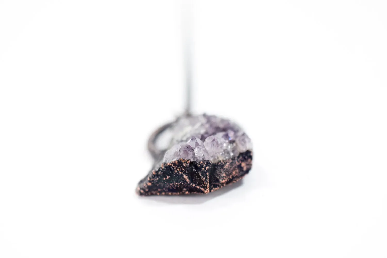 SALE Amethyst crystal necklace | February Birthstone Necklace