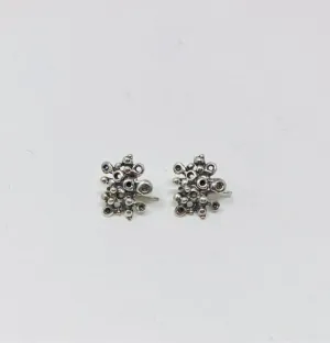 Sterling Coral Earrings