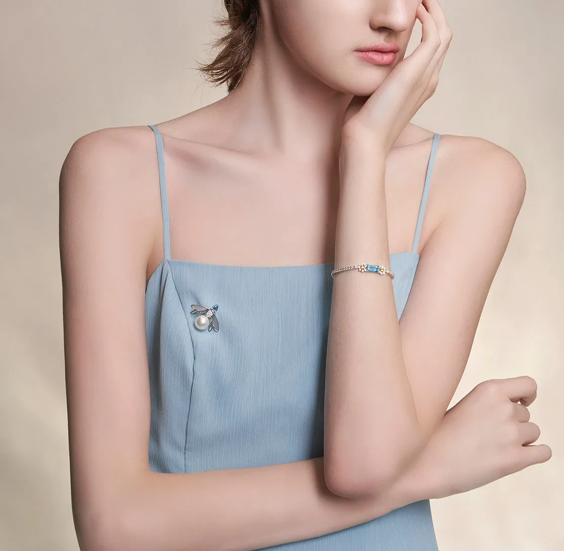 THIALH - FAUNA & FLORA - Daisy Diamond Bracelet