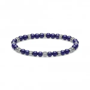 Thomas Sabo Blue Lucky Charm Beaded Bracelet A1923-531-1