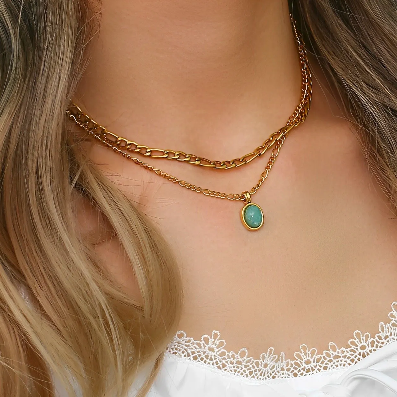 Turquoise Necklace Birthstone
