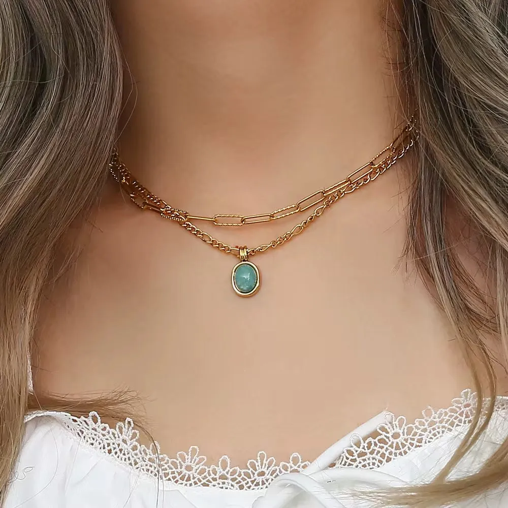 Turquoise Necklace Birthstone