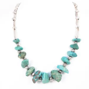 Turquoise Nugget Necklace