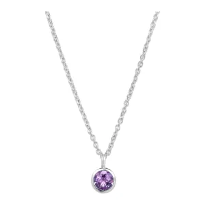 Unique & Co MK-934AM Women's Silver 925 Pendant Necklace