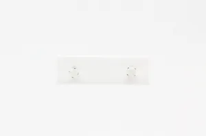 White Gold Opal Birthstone Earrings